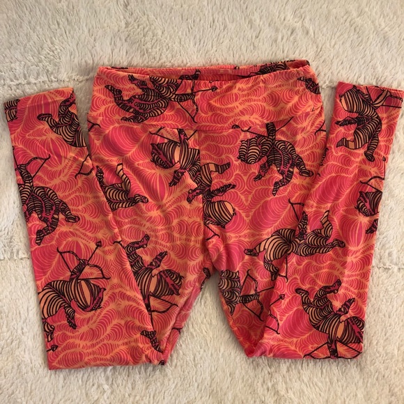 LuLaRoe OS Leggings Cupid - Picture 2 of 4